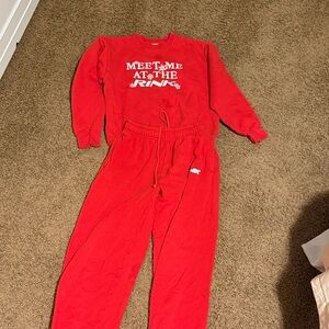 PINK Victoria's Secret Scarlet Tee